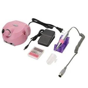 Electric Nail Drill Machine For Pedicure And Manicure - Multicolor