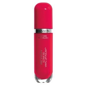 Revlon Ultra HD Vinyl Lip Polish, Liquid Lipstick, Cherry On Top, Cherry Red Gloss