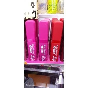 Kiss Beauty Matte Lipstick -Color 3 Diffrent Color