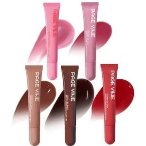 PAGE VINE Peptide Lip Tint – Glossy Lip Balm (Multiple Shades)