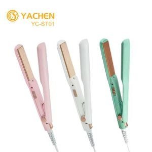 Electric 2 In 1 Hair Straightening And Curling Iron - Multicolor