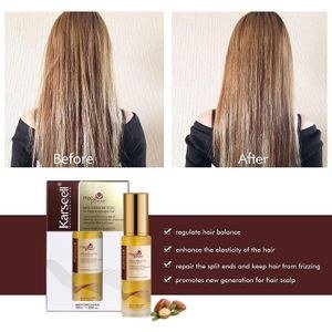Karseell Moroccan Argan Oil for Hair Healing Cold Pressed Weightless Argan Oil Hair Serum for Dry Damaged Hair