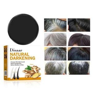 Disaar Natural Darkening Shampoo with Ginger Extract – Helps Restore Dark Looking Hair – For Men & Women