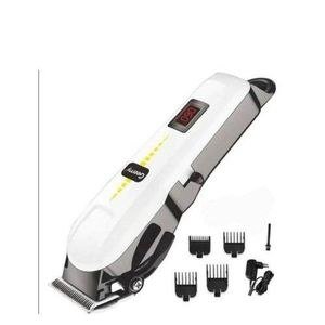 Geemy Electric Cordless Hair Clipper/ Shaving Machine - White