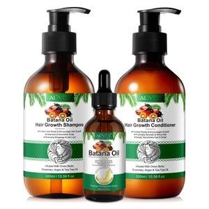 Aliver Batana Oil Shampoo, Conditioner & Hair Oil Set