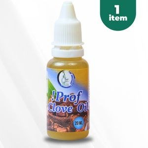 Prof Clove Oil-Labelled Bottle