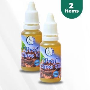 Prof Clove Oil-Labelled Bottle Pair
