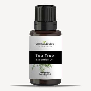 Mara Tea Tree Essential Oil-Labelled Bottle
