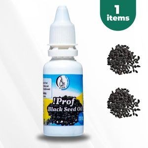 Prof Black Seed Oil-Labelled Bottle