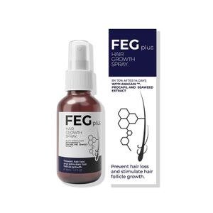 Feg Advanced Hair Growth Serum for Scalp – Strengthens, Thickens & Accelerates Hair Growth- Non-Greasy, Hormone-Free, Fast-Absorbing Formula – Fights Hair Thinning & Hair Loss – 50ml