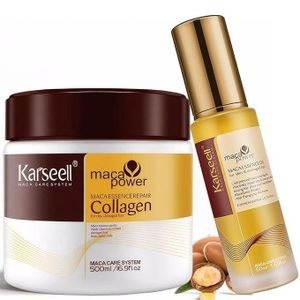 Karseell Hair-Care Jar and Argan Oil-Labelled Bottle