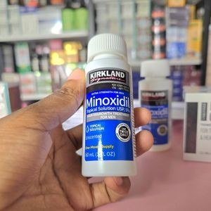 Kirkland Minoxidil 5% Extra Strength for Men – Hair Treatment, Balding & Beard Growth Solution – (1-Month Supply)