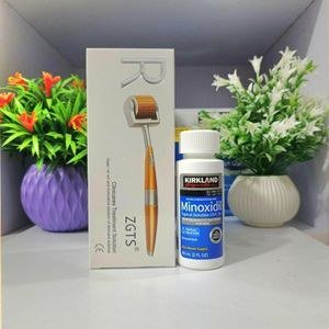 Kirkland Minoxidil 5% Hair Revival Combo Solution+ Derma Roller 0.5mmmm