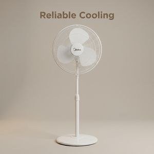 Midea Floor Stand Fan FS40-19M-White