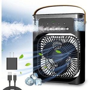 Portable Humidifier/ Water Cooling Fan - Multicolor