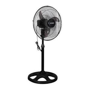 Standing Office Oscillating & Adjustable Electric Fan -Silver,Black