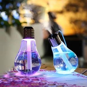 New Portable LED Light Bulb Humidifier