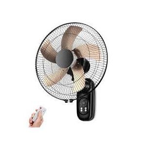 Saachi " Wall Fan With Remote Control And 3 Speeds -black