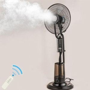 Pedestal Electric Mist Fan With Upto Mist On A Full Tank-Black