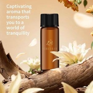Essential Oil-Labelled Bottle – Amber Presentation