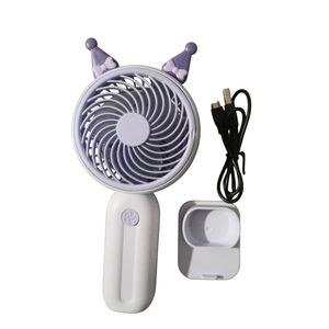 Mini fan Hand Held Rechargeable 3 Speed - Milticolor