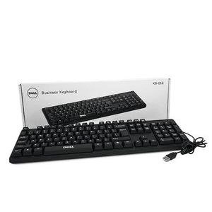 DELL USB Wired Keyboard KB-218 – Full-Size Keyboard with Numeric Keypad and Tilt legs