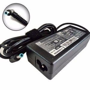 HP Power Adapter & Small Blue Pin - Black