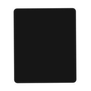 Mouse Pad with Stitched Edge, Non-Slip Base - Textured and Mousepad for Computers, Laptop, Office & Home-Black