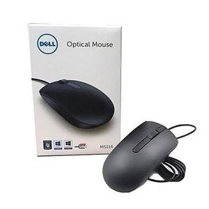 DELL MS116 Wired USB Mouse – Optical Mouse for Fast & Accurate Navigation