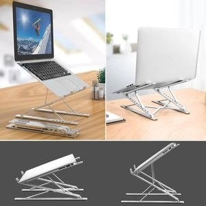 Metal Foldable Adjustable Stand For Laptop and Tablets
