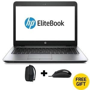 HP Renewed EliteBook 820 12.5'' Core I5, plus bag and mouse - Black