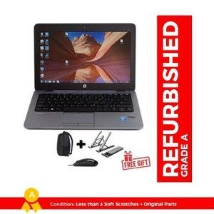 HP EliteBook 820 12.5-inch,Core I5, Black,Plus Bag,mouse,laptop stand,Refurbished(6MTHS WRTY) Grade A