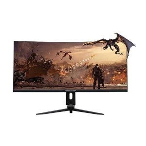 Porodo PDX524 - Gaming 144Hz Ultra Wide-Curved Monitor - Black
