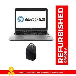 HP EliteBook 820 Laptop – Dark Presentation