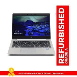 HP EliteBook 8th Gen Intel Core i5-8250U, Full HD FHD - Silver (Refurbished) Grade A