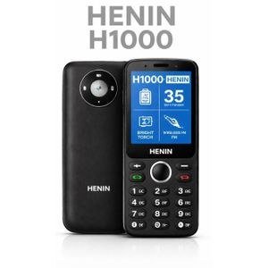 HENIN H1000 – Triple-SIM, Wireless FM Radio, BIG Torch