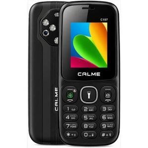 CALME C107 Feature Phone with Dual SIM, 1.8 – Dual , Bluetooth, Powerful Speaker, FM Radio, and Expandable