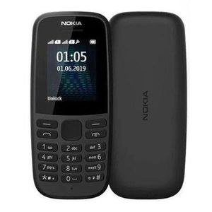 Nokia 105 - Wireless FM Radio upto 12hrs/22days talk/Standby time Led tourch / Games/Dual sim - Charcoal