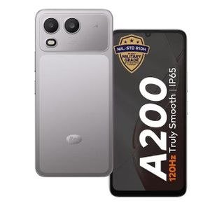 Itel A200 Smartphone – Dual SIM Android Phone. Meteor Titanium