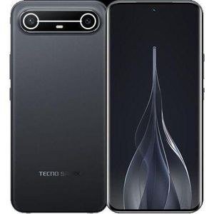 Tecno Spark Slim 6.78-inch AMOLED display ultra-thin battery fast wired charging- AI Powered - white/black
