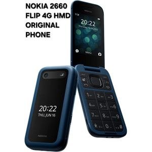 Nokia 2660 Flip Original 2.8" 48MB RAM 128MB ROM 0.3MP 1450mAh Phone - Blue