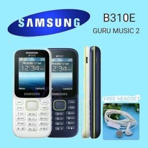 Samsung Guru Music 2 SM-B310E Dual SIM FM Radio Phone - Black