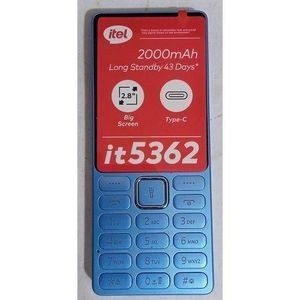 Itel 5362, Big Screen, 3 Sim, Opera Mini, Type C, Blue