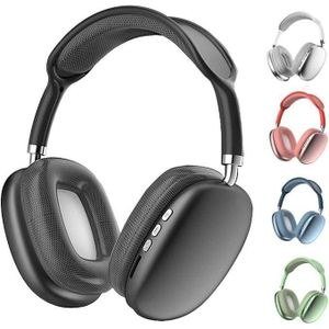 Big Base Wireless Bluetooth Headset- Black