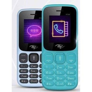 Itel 2165 Battery Dual Sim It2165 Small Portable Button Phone With Great  – Blue