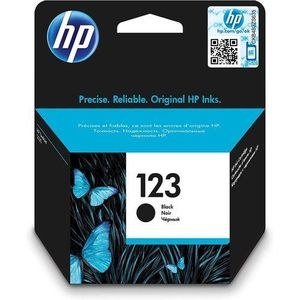 HP 123 Black Printer Ink Cartridge for Deskjet 2130 - Black