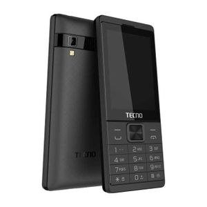 Tecno T528 Feature Phone – Dual SIM, FM Radio – Black