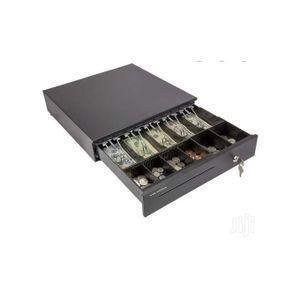 Manual/Automatic Cash Drawer - Black.