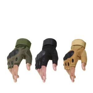 Tactical Half Finger Hand Gloves - Multicolor