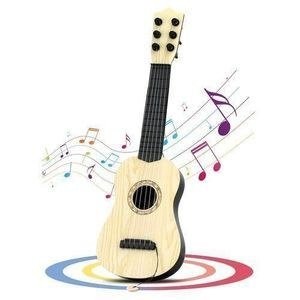 Children's Guitar-Style Toy – Brown Presentation